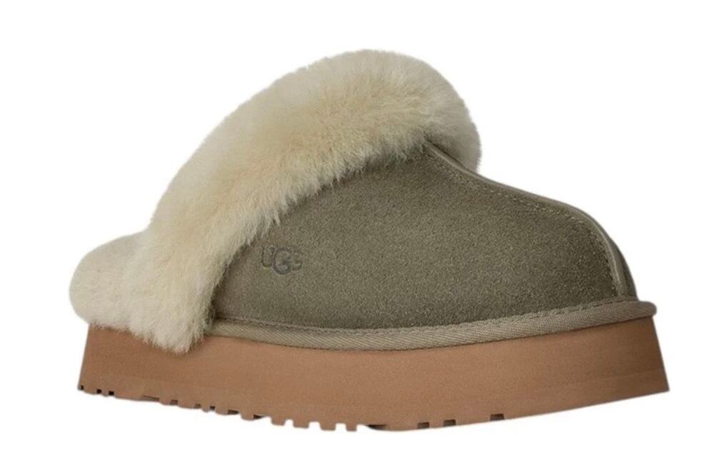 UGG - (WMNS) UGG Disquette Slippers 'Moss Green Sz 7